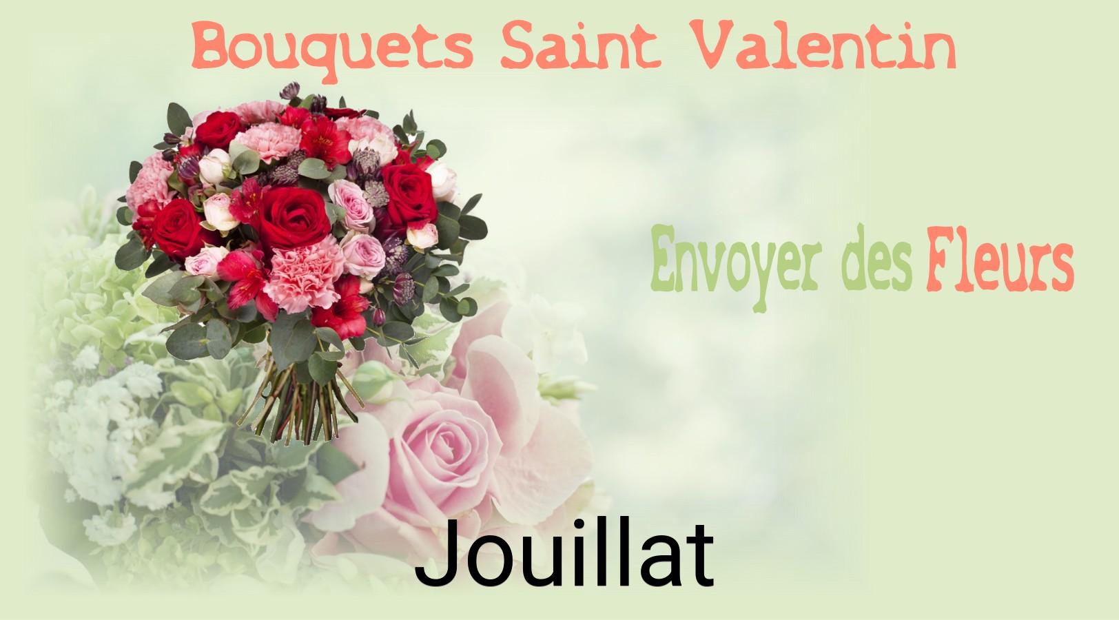 Roses de Saint-Valentin livrées à Jouillat